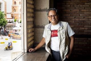 Howie Severino poses for a portrait.