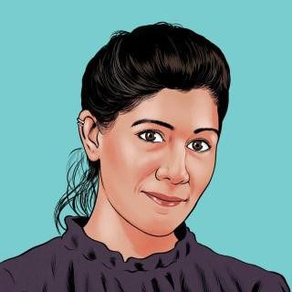 Illustration of Ajaita Shah.